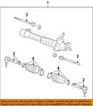 Gm Oem 04-12 Aura Steering Gear Linkage-outer Tie Rod 19418690. Fixed Price $216.45.