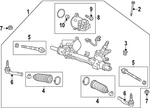 Genuine Gm Inner Tie Rod 26477390. Fixed Price $34.31.