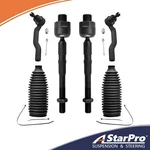Front 6PC Suspension Tie Rod End Kit Boots 2007-2014 Ford Edge Lincoln Mkx. Fixed Price $31.99.