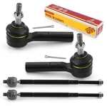 Inner & Outer Tie Rod End For 2007-2017 Jeep Compass Patriot 07-12 Dodge Caliber. Fixed Price $46.70.