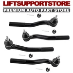 For 1999-2004 Jeep Grand Cherokee 4PCS Steering Front Inner & Outer Tie Rod Ends. Fixed Price $51.56.