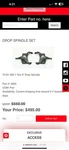Belltech Drop Spindle Set 75-91 Gm 1-TON 3" Part #: 3500. Fixed Price $430.00.