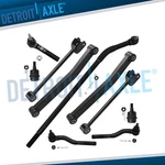 Front Upper & Lower Control Arms + Tie Rods Kit For 2007 - 2017 Jeep Wrangler Jk. Fixed Price $171.01.