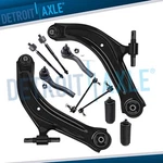 10PC Front Lower Control Arm + Tie Rod Sway Bar For 2007-2012 Nissan Sentra. Fixed Price $111.25.