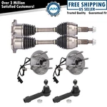 Front Steering & Suspension Kit Set Of 6 Axles Tie Rods Wheel Hub For Gm Truck. Fixed Price $282.86.