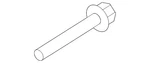 Genuine Nissan Rear Lower Control Arm Bolt 54459-1LA1A. Fixed Price $12.08.