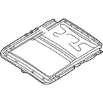 Genuine Bmw Frame Sliding-lifting Roof C 54-13-7-134-536 New. Fixed Price $2969.79.