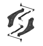 Front Control Arm Tie Rod Sway Bar Link Steering Suspension Kit Set 6PC For Juke. Fixed Price $216.77.