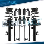 Front Struts Tie Rods Sway Bars Ball Joints Boots Kit 2013 - 2018 Ford Focus. Fixed Price $193.69.