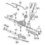 For Honda Pilot 2003-2008 53546S3VA02 Outer Steering Tie Rod End Boot. Fixed Price $21.96.