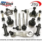 For 1988 - 1999 Chevy C1500 Front Ball Joint Tie Rod Pitman Sway Bar 13PC Kit. Fixed Price $99.99.