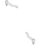 Genuine Nissan Outer Tie Rod D8640-3TA0A. Fixed Price $89.83.