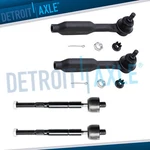 Front Outer + Inner Tie Rods For 2005 2006 2007 2008 2009 Honda Odyssey Touring. Fixed Price $45.68.