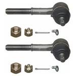 Moog 2PC Front Outer Steering Tie Rod End Kit For Pathfinder Pickup D21. Fixed Price $85.95.