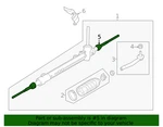 Genuine Nissan Inner Tie Rod D8E21-4BA0A. Fixed Price $131.41.