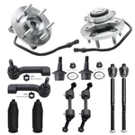 4WD 6-LUG Front Ball Joints Sway Bars Tie Rods 2007-2010 Ford Expedition. Fixed Price $316.95.