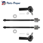 Set Of 4 Manual Steering Inner Outer Tie Rods For Prizm Corolla EV239 ES2382. Fixed Price $27.60.