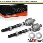 2X Steering Rod End For Infiniti EX35 EX37 G37 Q50 Q60 QX50 Front Inner Side. Fixed Price $31.58.