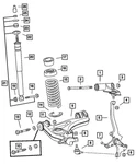 Genuine Mopar Front Knuckle Right 5139138AA. Fixed Price $499.53.