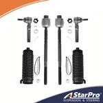 2WD Front Inner Outer Tie Rod + Boot For 1999-06 Chevy Gmc Silverado Sierra 1500. Fixed Price $36.98.