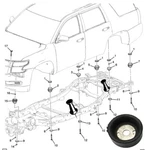 15201791 New Oem Cabin Frame Bushing Cushion 2000-2020 Cadillac Chevrolet. Fixed Price $19.24.
