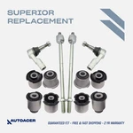 Autoacer -12P Front Suspension Bushes Tie Rods Inner Outer For Range Rover Sport. Fixed Price $145.00.