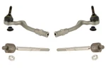 Lemfoerder Set Of 2 Outer & Inner Steering Tie Rod Ends For Audi A4 Quattro S5. Fixed Price $201.95.