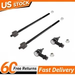 4X Front Inner&outer Steering Tie Rod End Ford Focus 2006-11 2009 2.0L 2.5L. Fixed Price $38.34.