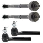Mevotech Supreme Inner Outer Steering Tie Rod Ends Kit For Mazda CX-30 2020-2025. Fixed Price $120.95.