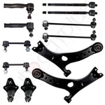 For 2001-2003 Toyota RAV4 12PCS Front & Rear Sway Bars Tie Rods Ball Joints Kit. Fixed Price $86.92.