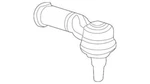 Genuine Jaguar Outer Tie Rod C2S47357. Fixed Price $88.19.