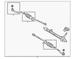 Genuine Nissan Rack And Pinion Assembly 48001-9AF0A. Fixed Price $1125.39.