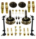 Mercedes W126 Front Guide Track Strut Mounts + Tie Rods Left And Right. Fixed Price $120.15.