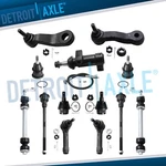 13PC Front Sway Bar Tie Rod Ball Joint For Chevy Gmc Tahoe Silverado Sierra 1500. Fixed Price $133.70.