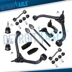 12PC Front Upper Control Arm + Tie Rod Sway Bar For 2002 2003 2004 Jeep Liberty. Fixed Price $148.04.