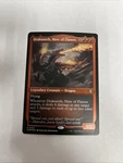 Drakuseth Maw Of Flames Foil Etched Card #0535 Mtg Lp. Fixed Price $20.00.