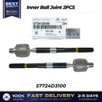 Genuine Inner Ball Joint 2PCS 57724D3100 For Hyundai Nexo Tucson Kia Sportage. Fixed Price $86.00.