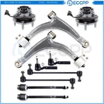 10PIECES Front Tie Rod End Sway Bar Wheel Bearning Hub For 2005-2010 Pontiac G6. Fixed Price $176.59.