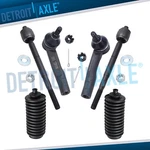 6PC Front Inner Outer Tie Rod W/ Boots For 2001 2002 2003 2004 2005 Lexus IS300. Fixed Price $55.47.