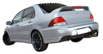 02-03 Mitsubishi Lancer 4DR Mr Edition Duraflex Rear Body Kit Bumper 107099. Fixed Price $357.00.