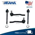 4 Pcs Front Outer +inner Tie Rod End For Honda 16-25 Pilot Ridgeline Passport. Fixed Price $52.08.