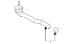 Genuine Nissan 2020-2024 Sentra Outer Tie Rod DH640-6LB0A. Fixed Price $98.00.