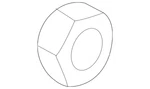 Genuine Ford Steering Tie Rod Nut W303694. Fixed Price $5.40.