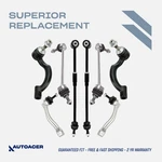 Autoacer -8P Front & Rear Torque Tie Rod Ends Sway Bar Link Kit For Jaguar Xk Xf. Fixed Price $199.00.