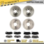 Front & Rear Oe Brake Rotors Pads For 1998 Nissan 200SX Lifetime Warranty. Fixed Price $178.14.
