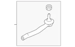 Genuine Nissan Outer Tie Rod D8520-4BA0B. Fixed Price $102.73.