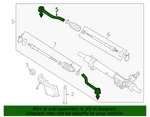 Genuine Nissan Outer Tie Rod D8640-3TA0A. Fixed Price $88.74.
