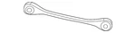 Genuine Audi Track Bar 4M0-505-292-F. Fixed Price $370.65.
