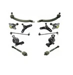 Complete 12PC Front Suspension Kit For Mini Ball Joints Tie Rods Links. Fixed Price $309.77.