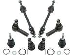 For 2011-2012 Ram 1500 Ball Joints Tie Rods Sway Bar Link Kit Front 33121KZWZ. Fixed Price $104.06.